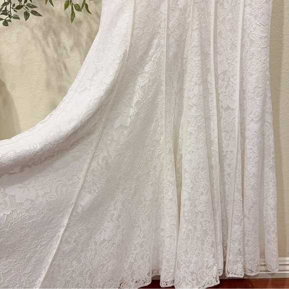 Keepsake the Label Dreamers Lace Gown in Ivory White Size M/L NWT Wedding Bridal - Picture 5 of 9